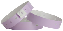 Plastic Wristbands - Lavender - 500ct Box